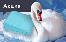 Скидка 20% на простыни Стандарт из спанбонда 